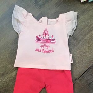 AMERICAN GIRL TOP AND PANTS SET FOR DOLLS.